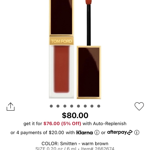 Tom ford liquid lip luxe matte - Picture 4 of 4